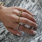 'BELIEF ROSARY' Gold Rosary Ring - Ibiza Passion