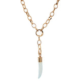 'FAUNA' Opal Horns Necklace - Ibiza Passion