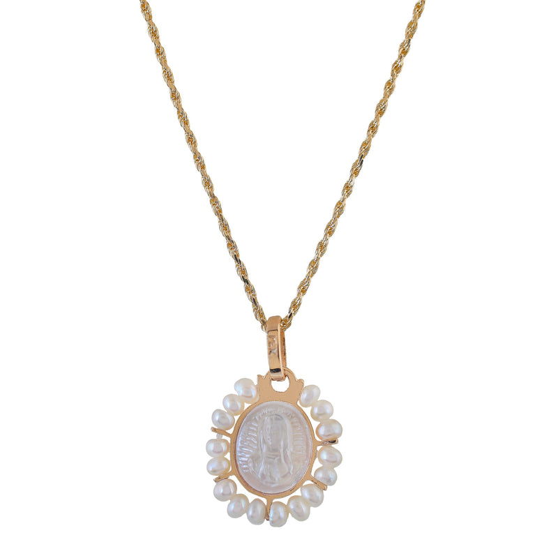 Guadalupe Mother Pearl Necklace - Ibiza Passion