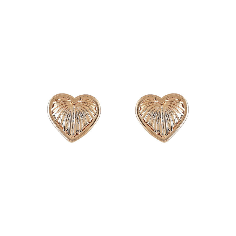 'ILU' Mini Hearts Stud Earrings - Ibiza Passion