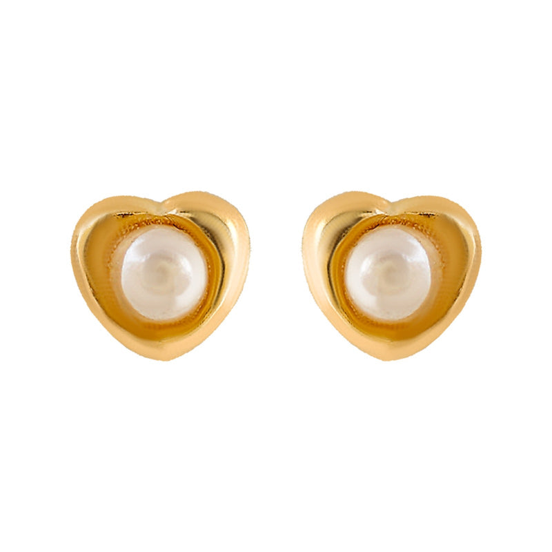 Baby Earrings in Gold -Gold Earrings for Kids -Small Hoop Earrings -22K Gold  -Indian Gold Jewelry -Buy Online