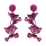 'PURPLE ORCHID' EARRINGS - Ibiza Passion