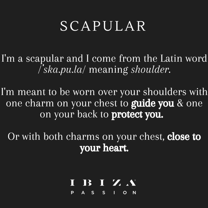 "XL SCAPULAR" • Virgin & Sacred Heart - Ibiza Passion